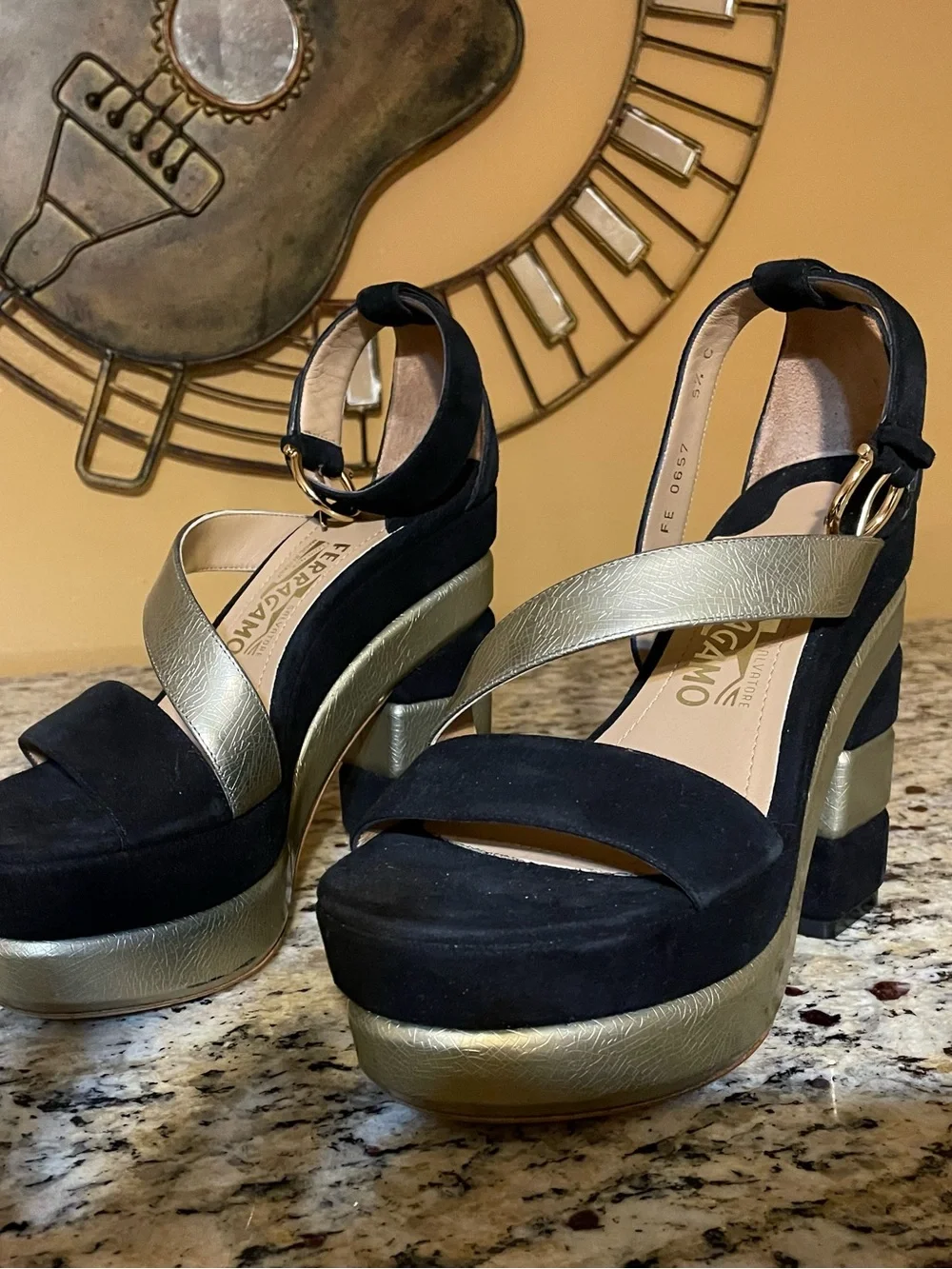 Salvatore ferragamo  size 5.5 $300
